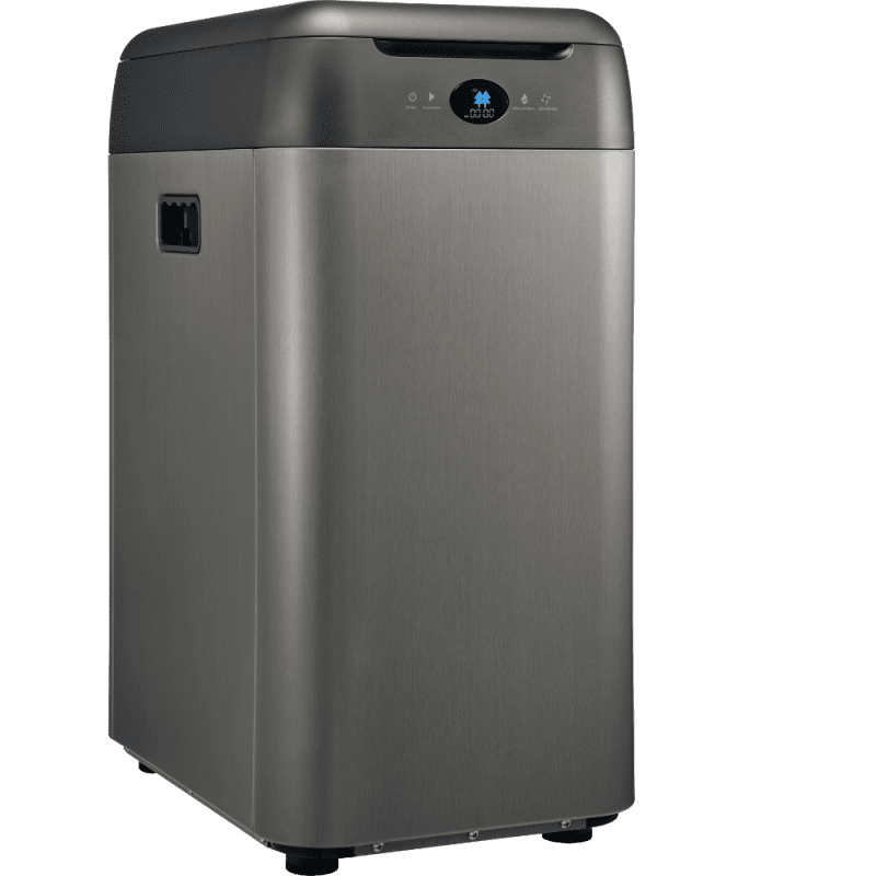 Komposter Green Convert Heimkomposter Front links Design, Aluminium Küchenabfall recycling Kompost für Dünger im Garte, Gewächshaus und Pflanzen