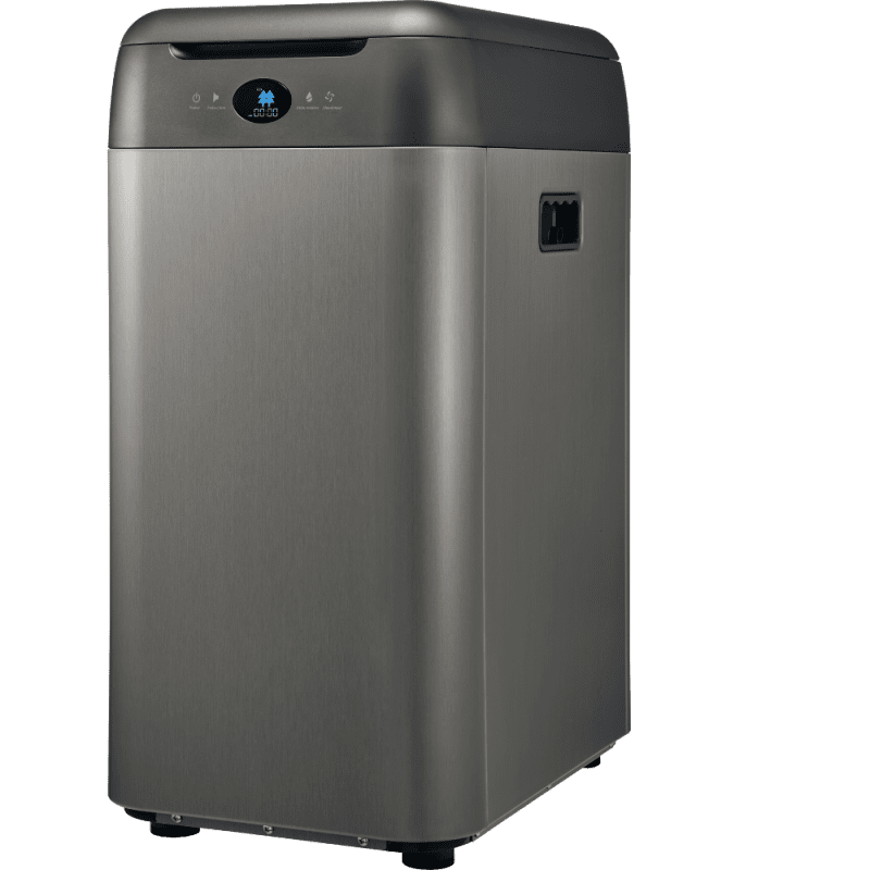 Komposter Green Convert Heimkomposter Front rechts Design, Aluminium Küchenabfall recycling Kompost für Dünger im Garte, Gewächshaus und Pflanzen