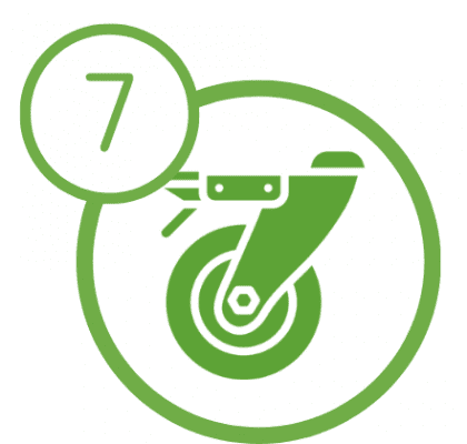 Rollen, Flexibel, beweglich, praktisch