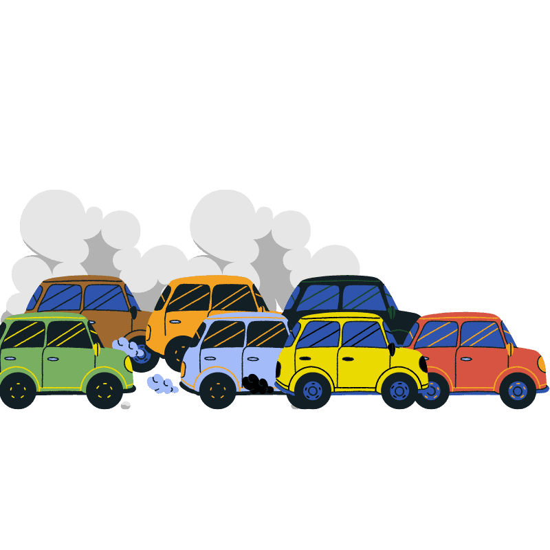 Stau, Autos, Umweltschädlich, CO², Stadt, Umweltbelastung, alternative