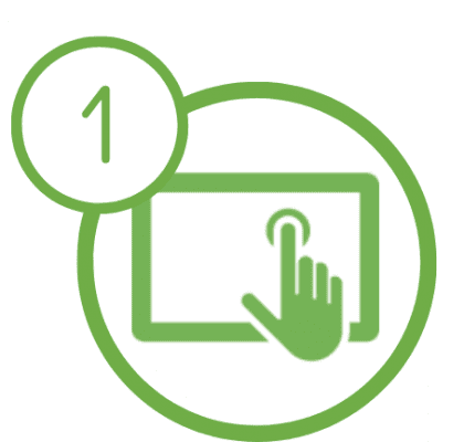 Touchscreen, Steuerung, Bedienerfreundlich, Einfach, Green Convert, Komposter, Industrie, Edelstahl